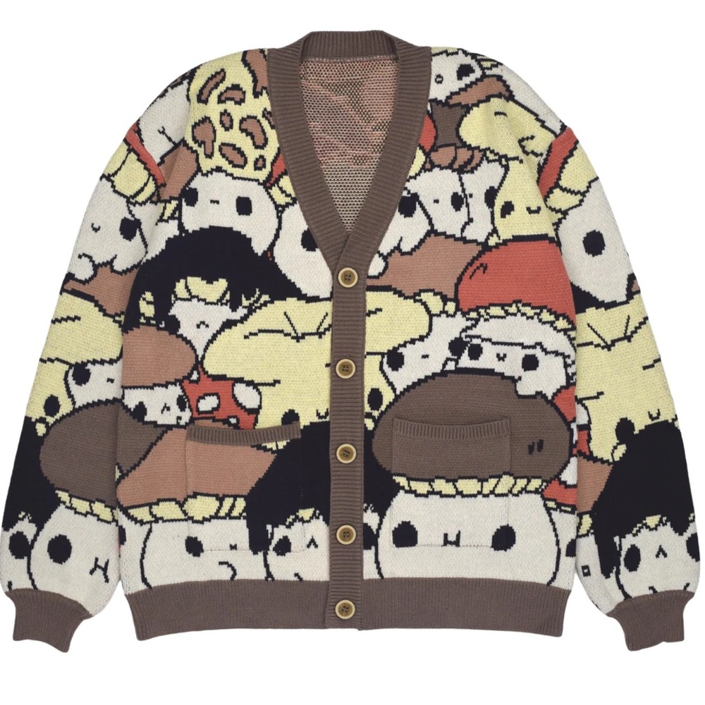 Steady Hands More Mushling Cardigan XL/XXL